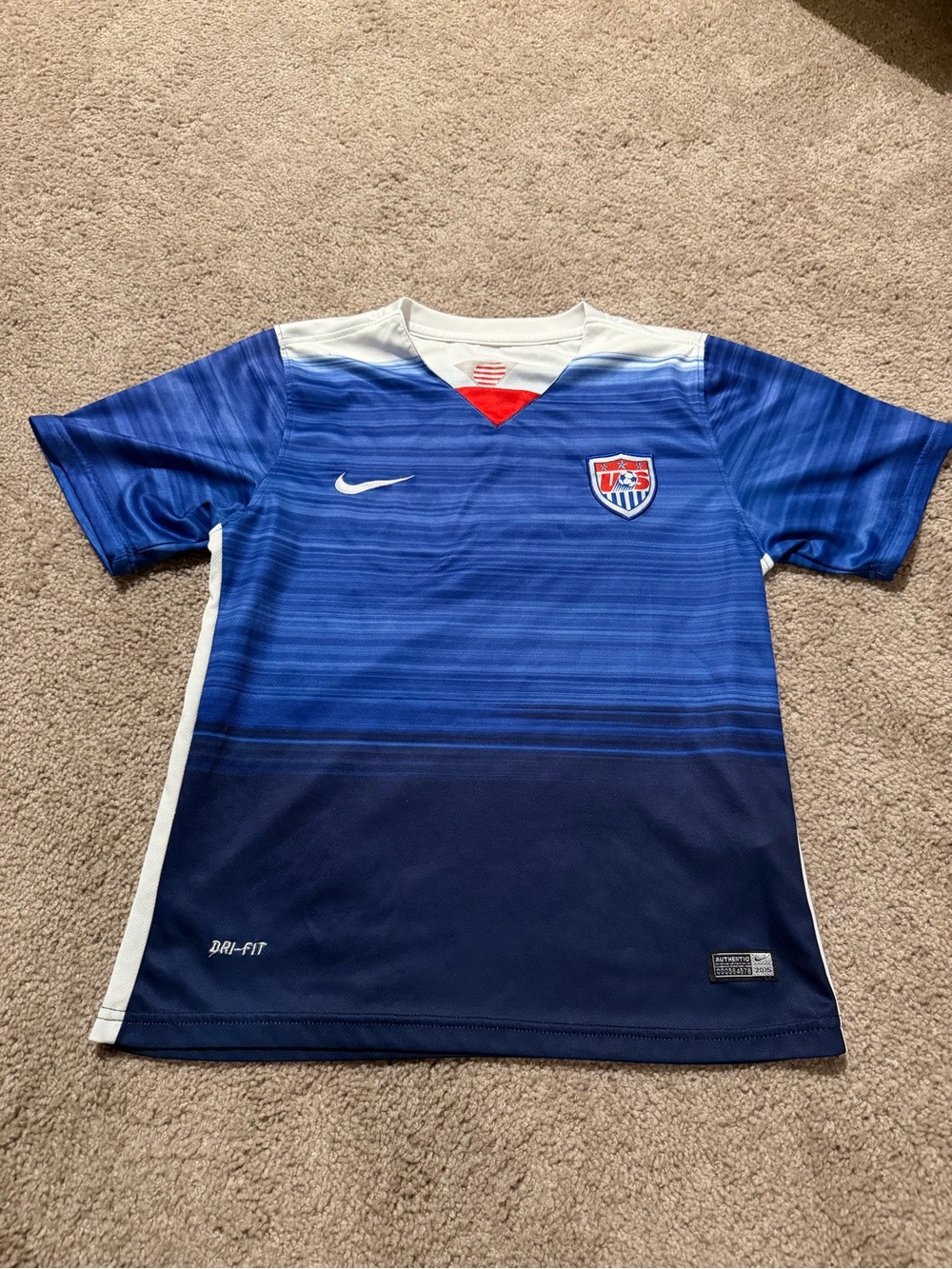 Nike Women’s Blue Gradient US Soccer Jersey